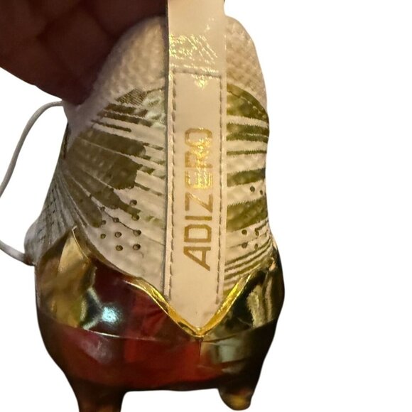 Adidas Adizero 8.0 Gold White Football Cleats Men’s Size 13 – Football Outdoor - Picture 7 of 7